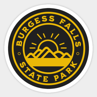 Burgess Falls Tennessee Sticker